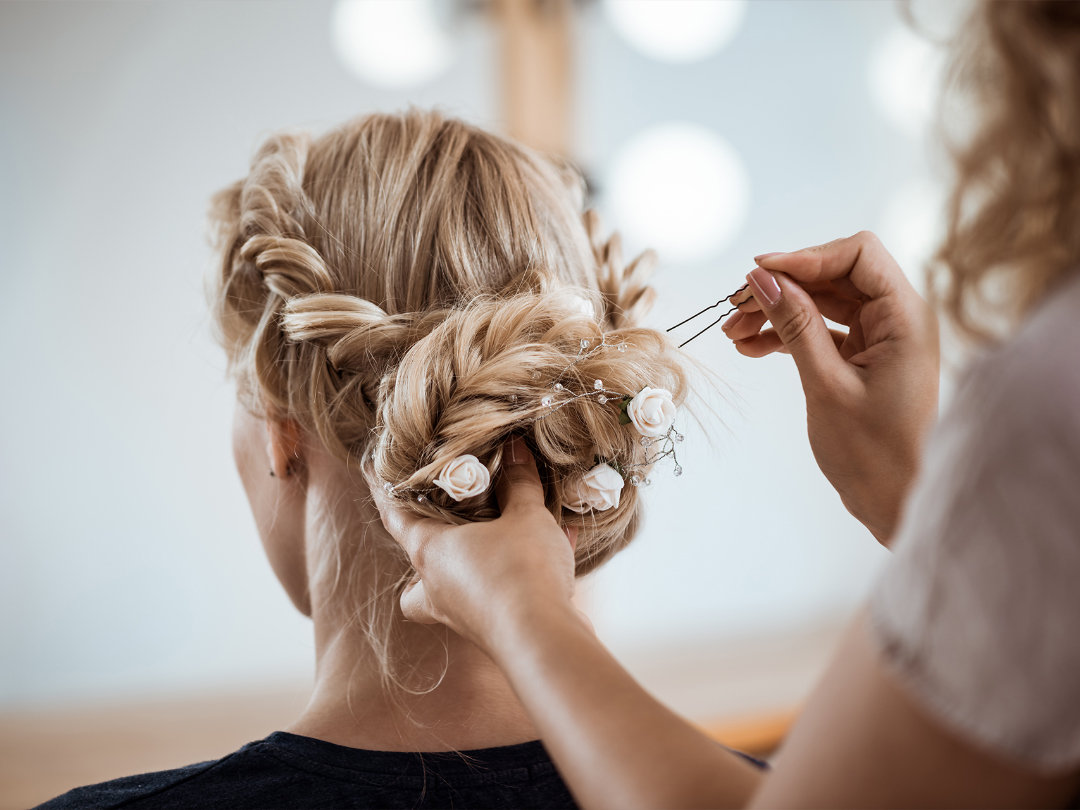 Book in your wedding hair styles now!